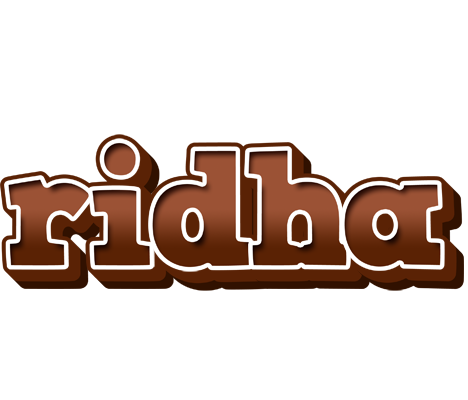 Ridha brownie logo