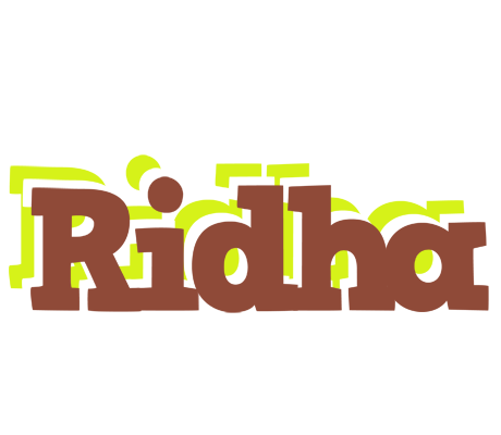 Ridha caffeebar logo