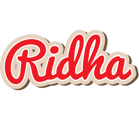 Ridha chocolate logo