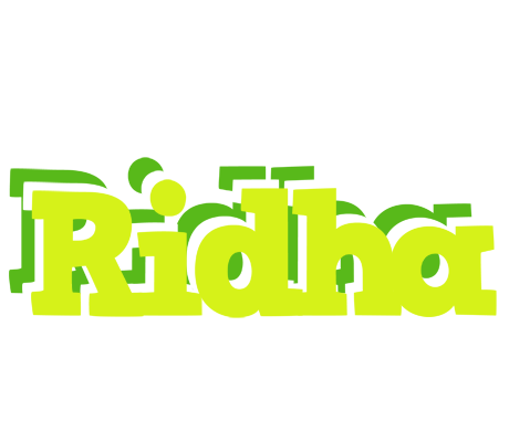 Ridha citrus logo