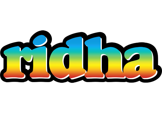 Ridha color logo
