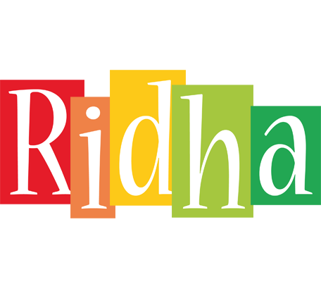 Ridha colors logo