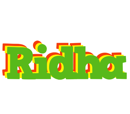 Ridha crocodile logo