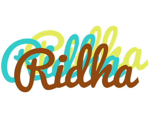 Ridha cupcake logo