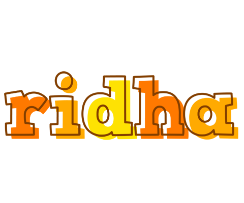 Ridha desert logo
