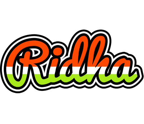 Ridha exotic logo