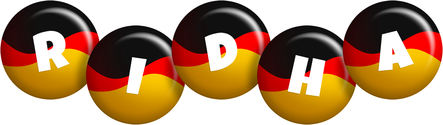Ridha german logo