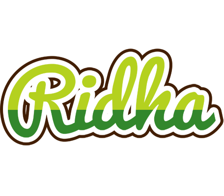 Ridha golfing logo