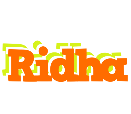 Ridha healthy logo