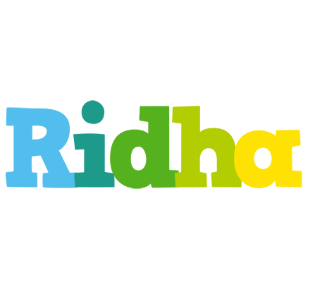 Ridha rainbows logo