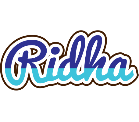 Ridha raining logo