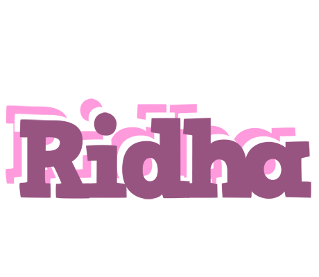 Ridha relaxing logo
