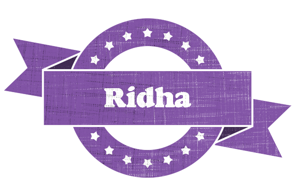 Ridha royal logo