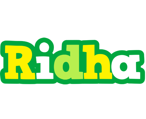 Ridha soccer logo
