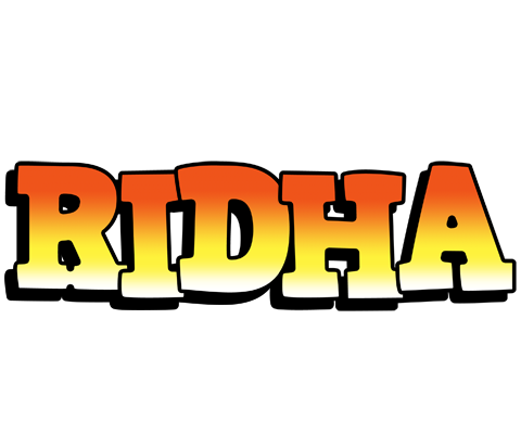 Ridha sunset logo
