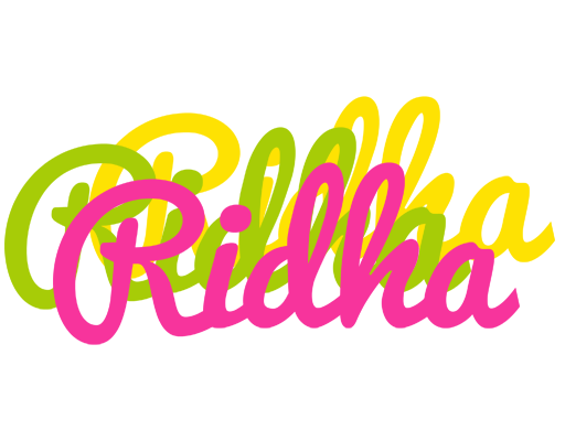 Ridha sweets logo