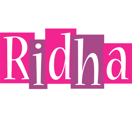 Ridha whine logo