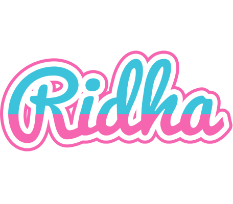 Ridha woman logo