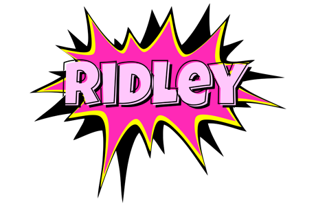 Ridley badabing logo