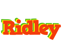 Ridley bbq logo