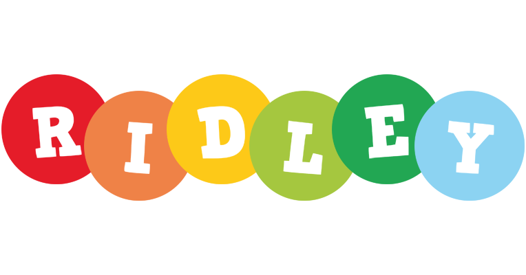 Ridley boogie logo
