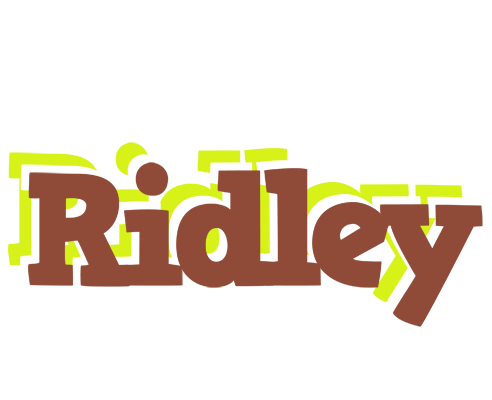 Ridley caffeebar logo