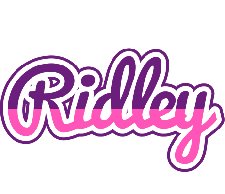 Ridley cheerful logo