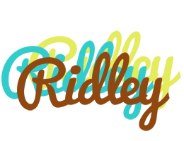 Ridley cupcake logo