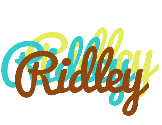 Ridley cupcake logo