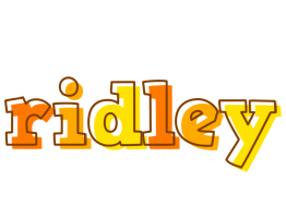 Ridley desert logo