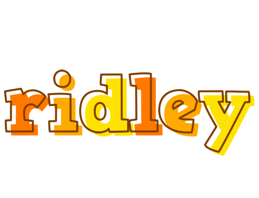 Ridley desert logo