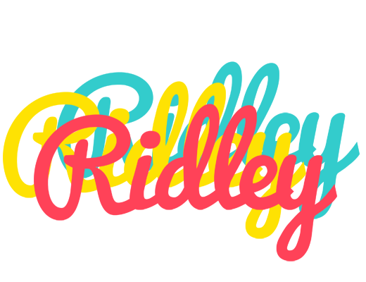 Ridley disco logo