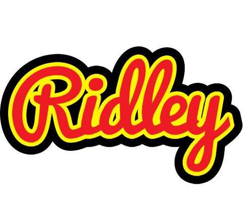 Ridley fireman logo