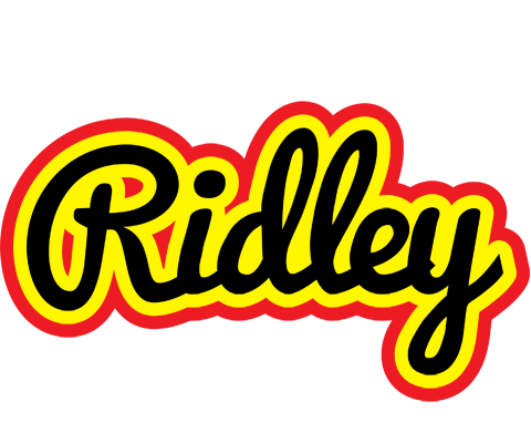 Ridley flaming logo
