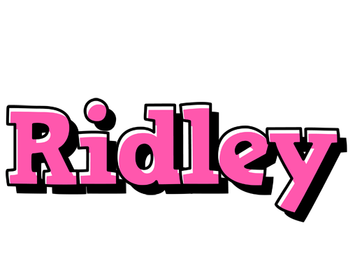 Ridley girlish logo