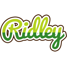 Ridley golfing logo