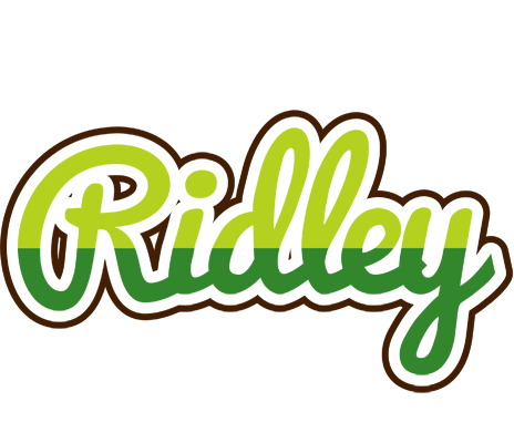 Ridley golfing logo