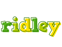 Ridley juice logo