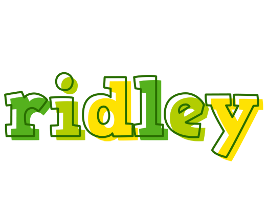 Ridley juice logo
