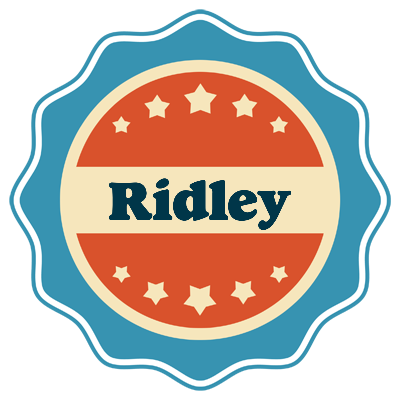 Ridley labels logo