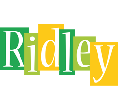 Ridley lemonade logo