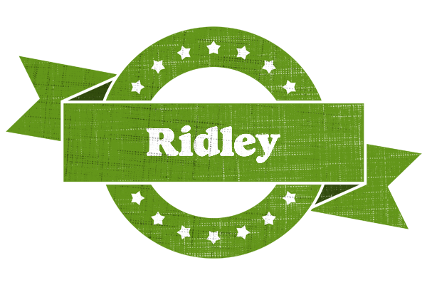 Ridley natural logo