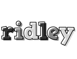 Ridley night logo