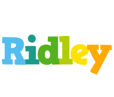 Ridley rainbows logo