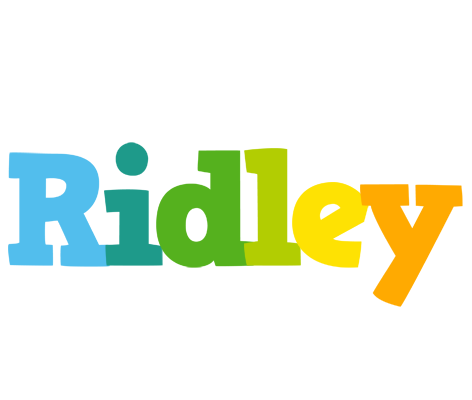 Ridley rainbows logo