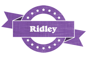 Ridley royal logo