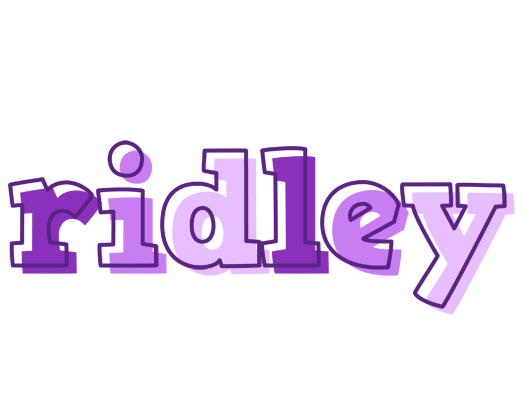 Ridley sensual logo