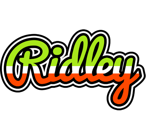 Ridley superfun logo