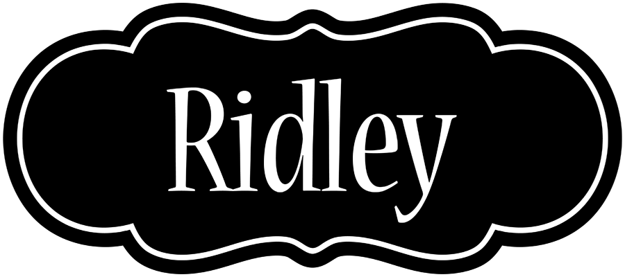 Ridley welcome logo