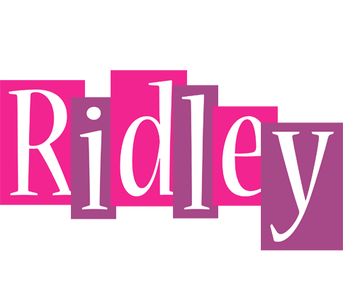 Ridley whine logo